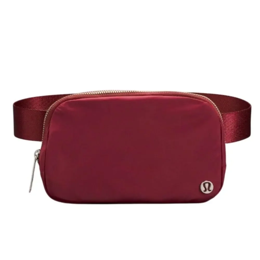 Lululemon Red Merlot Everywhere Belt Bag